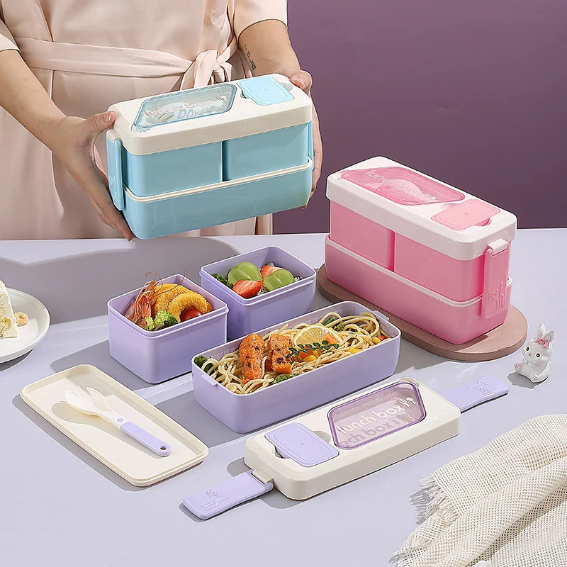Stylische stapelbare Lunchbox