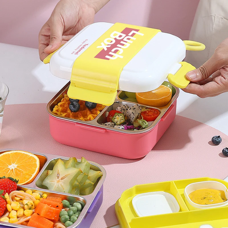 Mehrfach unterteilte stilvolle Lunchbox