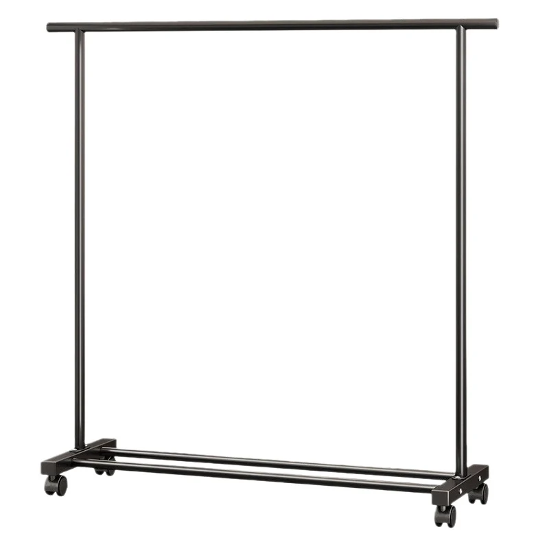 Standerkleiderstange aus Kohlenstoffstahl, mobil