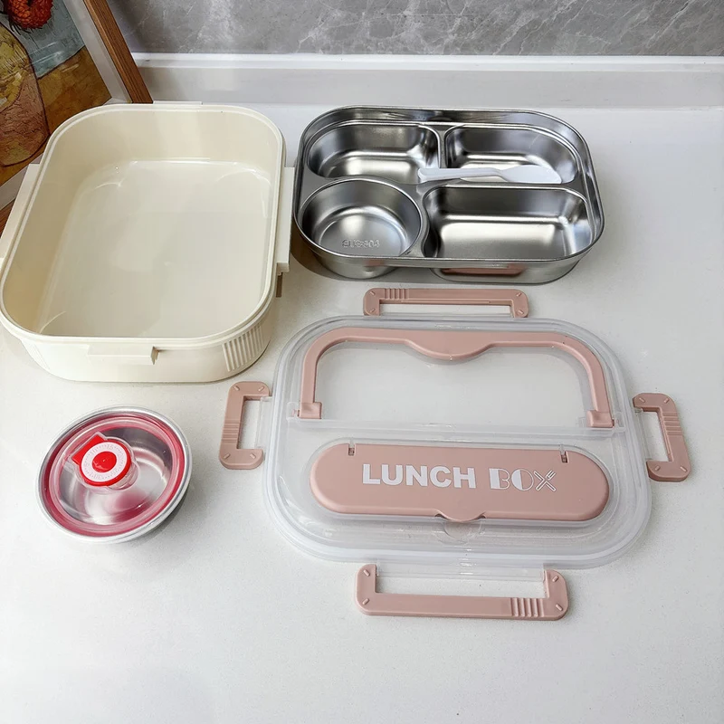Multi-Sektion luftdichte Lunchbox