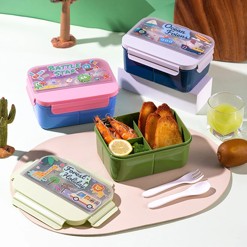 Kinder-Themen Multi-Sektions Lunchbox