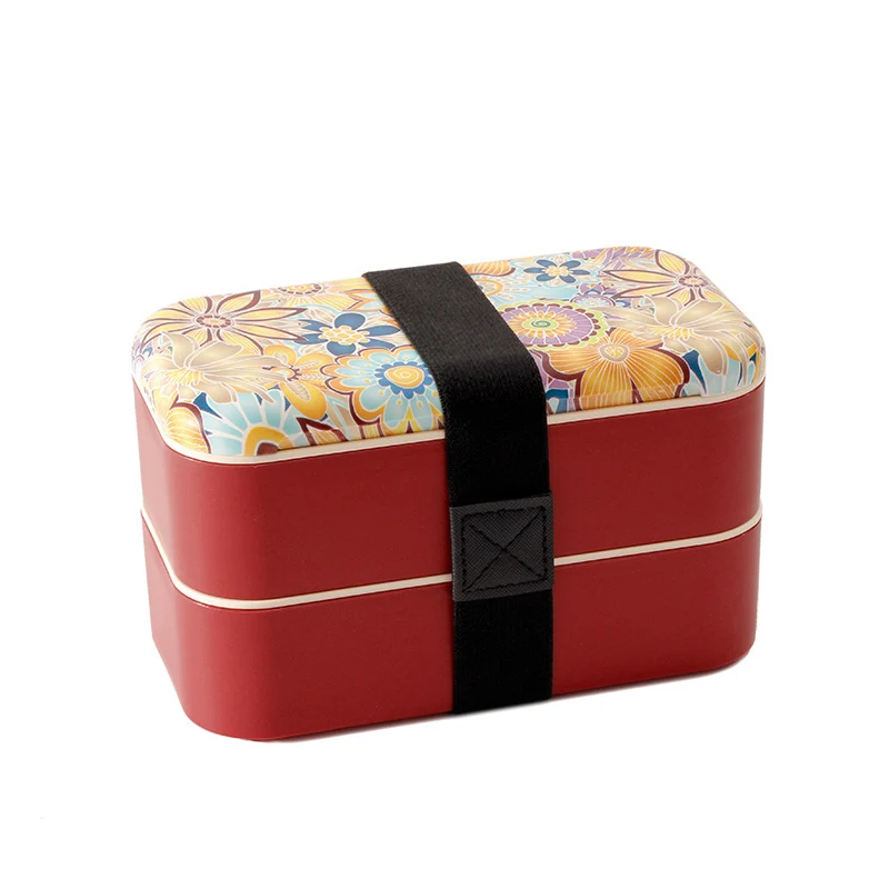 Umweltfreundliche Doppelschicht Lunchbox