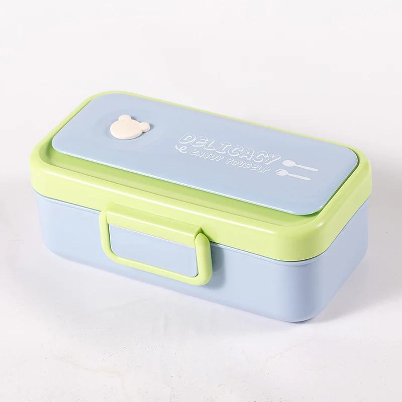 Dual-Compartment Bento Lunch Box
