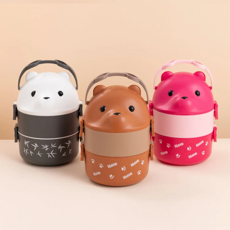 Niedliche Bären-Themen Bento Lunchbox