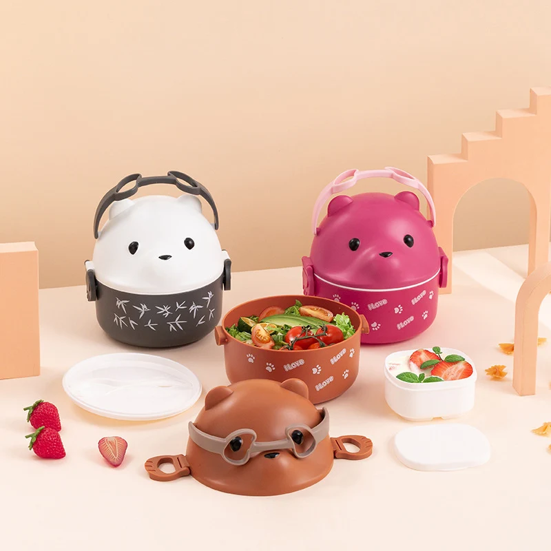 Niedliche Bären-Themen Bento Lunchbox