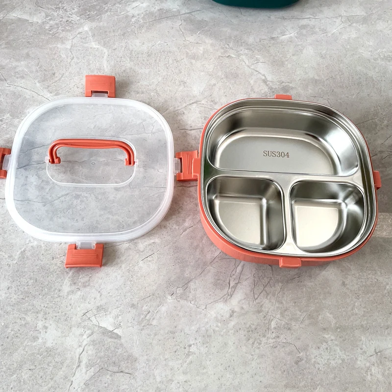 Vielseitige Multi-Compartment Lebensmittellagerbehälter