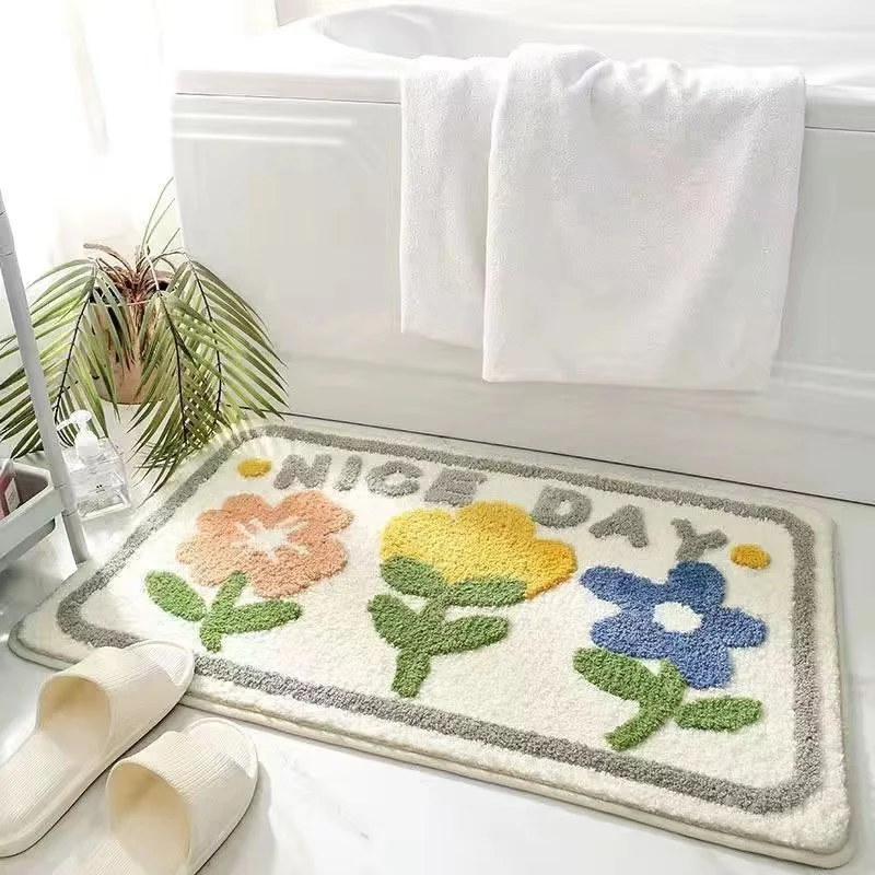 Plüsch Katze Thema Badezimmermatte