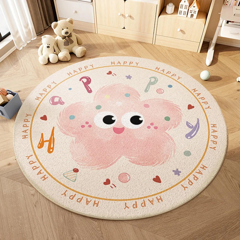 Verspielter Monster-Themen-Teppich