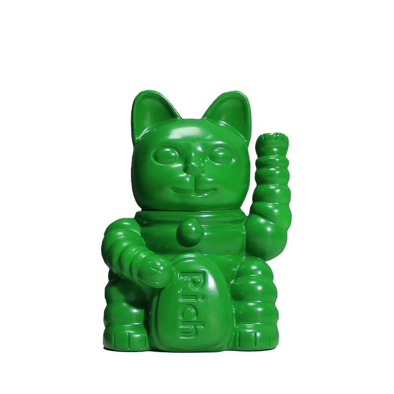 Verspielte Katzenfigur