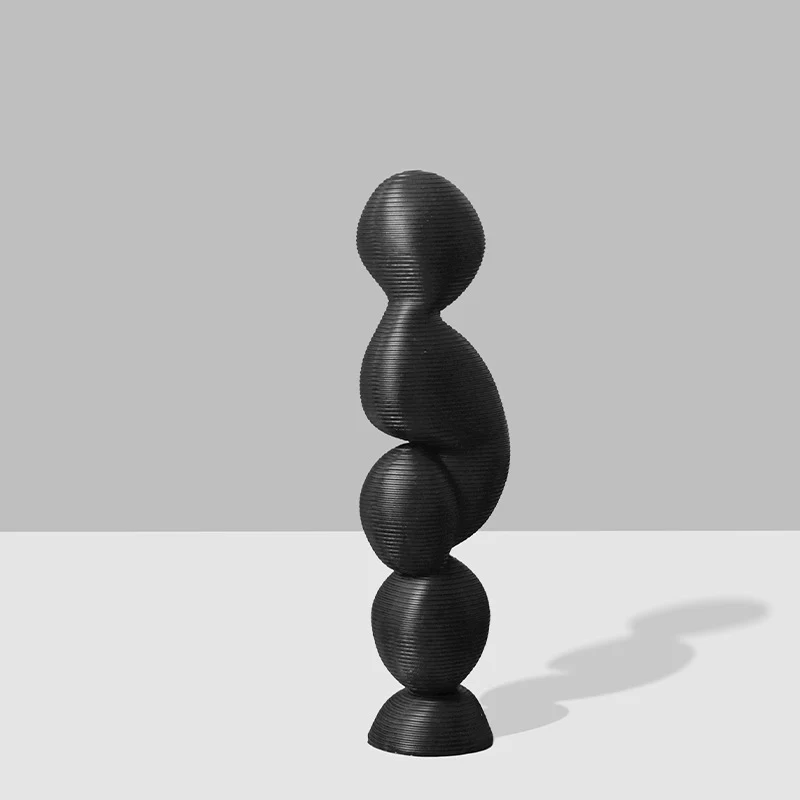 Moderne Texturierte Dekorative Skulptur