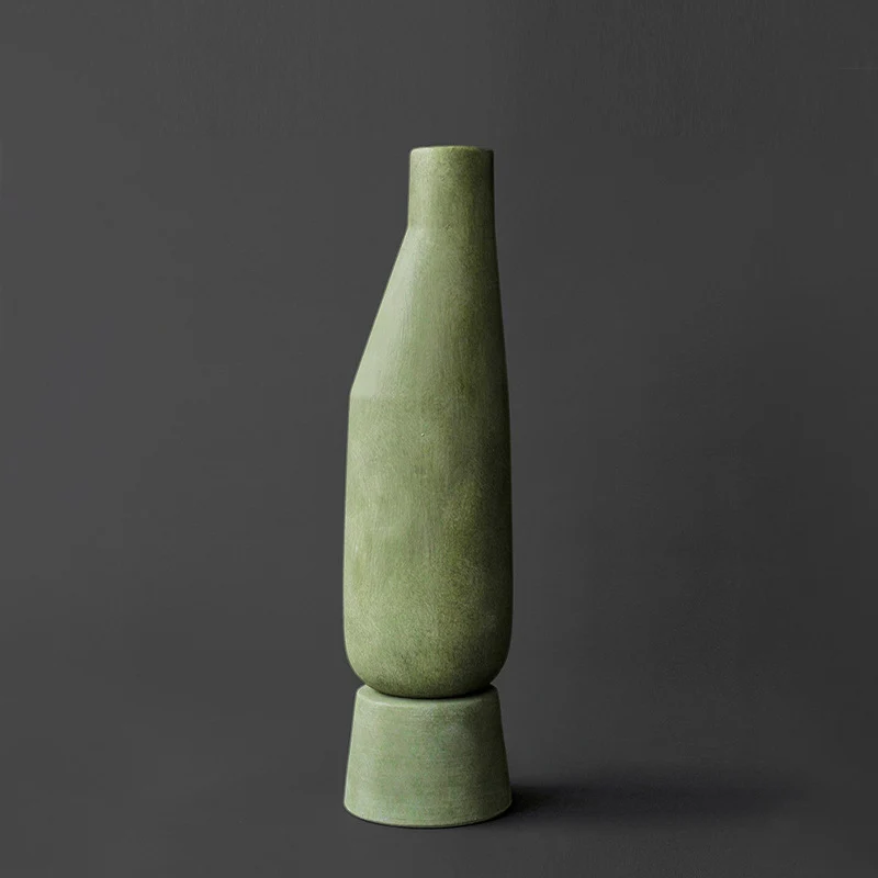 Moderne Skulpturale Dekorative Vase