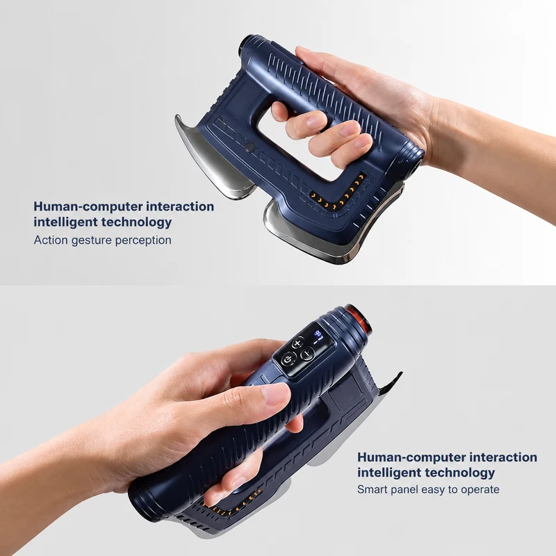 Electric Fascia Massager with Heating and Deep-Tissue Vibration