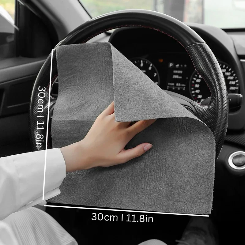 Microfiber Cloths for Streak-Free Window Cleaning, Absorbent and Smooth, 30x30 Cm