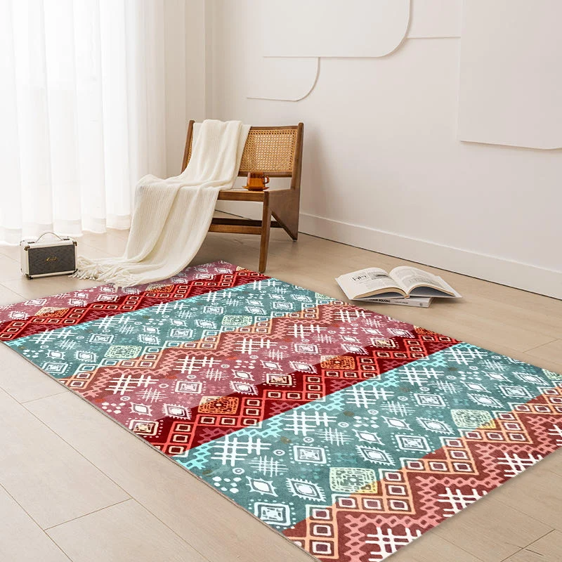 Geometrischer Bohemian Teppich