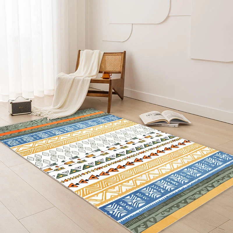 Geometrischer Bohemian Teppich