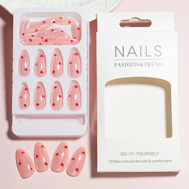 Dekoratives Press-On Nagelset Karnz