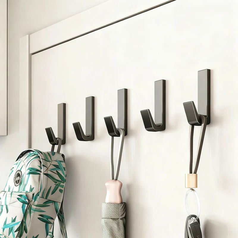 Aluminium-Wandhaken mit Klebefläche