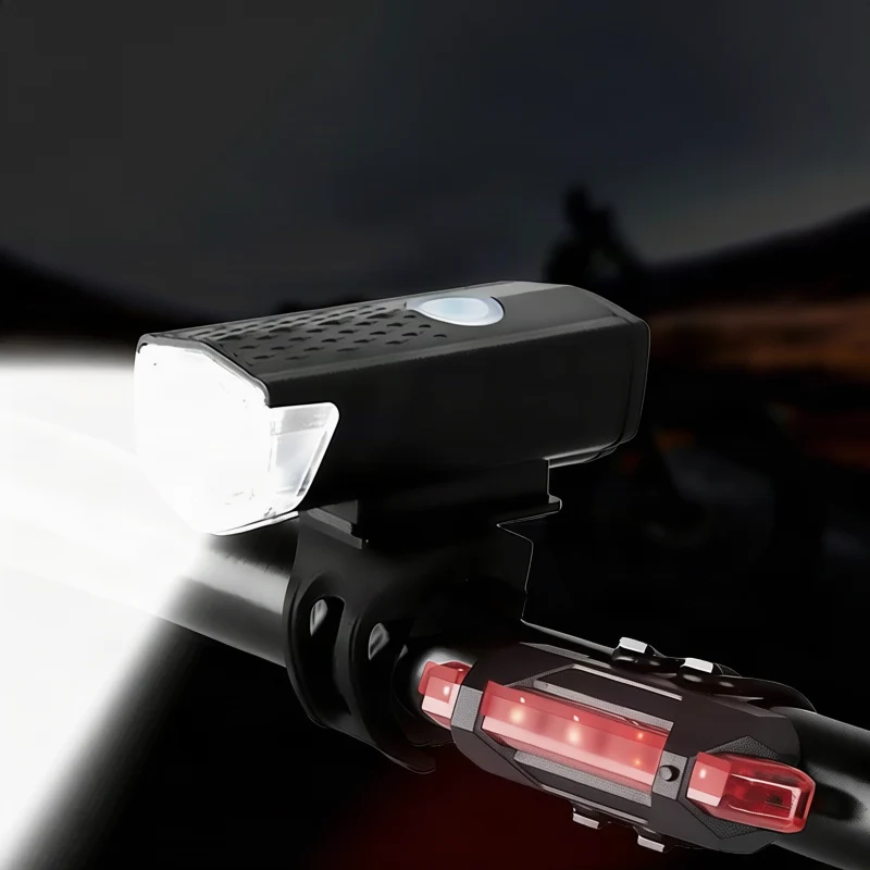 USB-Fahrradlampe mit LED-Beleuchtung