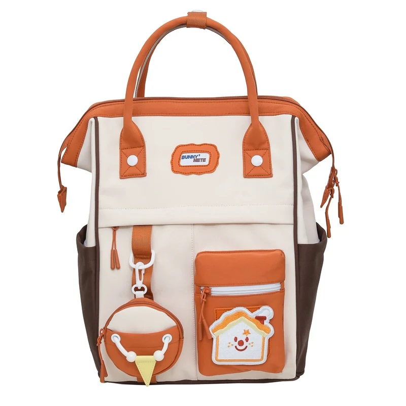 Stylischer Mehrfach-Taschen-Rucksack Karnz