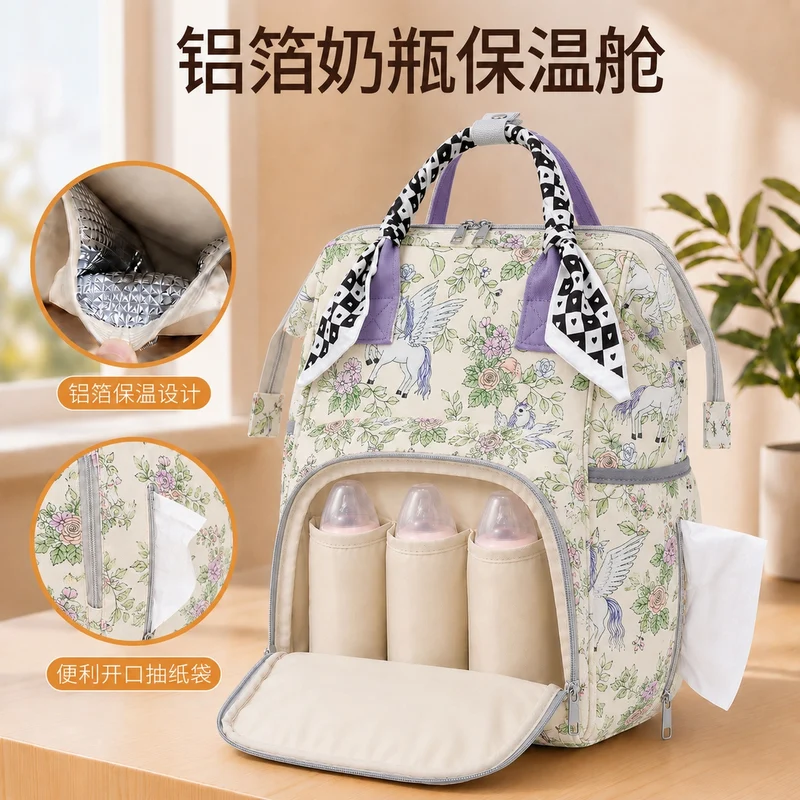 Tragbarer illustrierter Rucksack Karnz