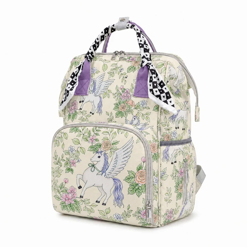 Tragbarer illustrierter Rucksack Karnz