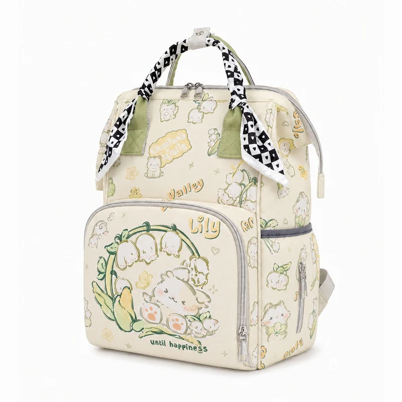 Tragbarer illustrierter Rucksack Karnz