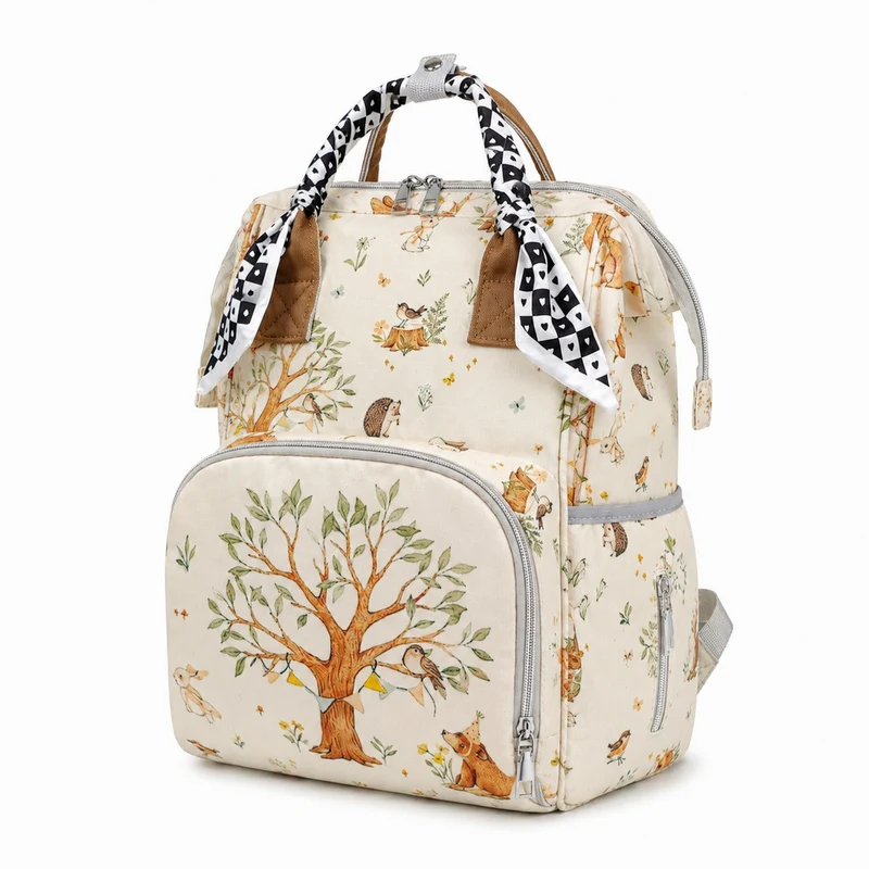 Tragbarer illustrierter Rucksack Karnz