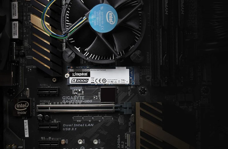 B-Ware Kingston SSD Festplatte Laufwerk NVMe PCIe M2 Schwarz 250GB