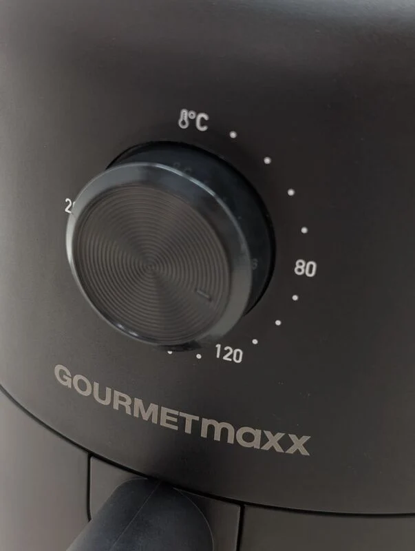 B-Ware GOURMETmaxx Heißluft-Fritteuse 1000 W schwarz fettarm gesund kochen