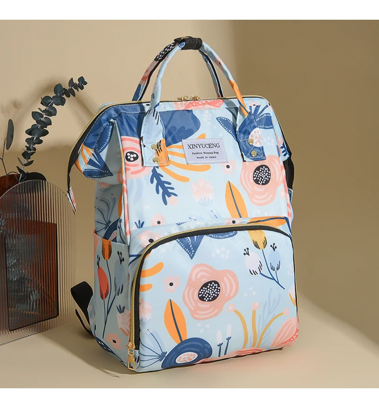 Trendiger Tierdruck Wickelrucksack Karnz