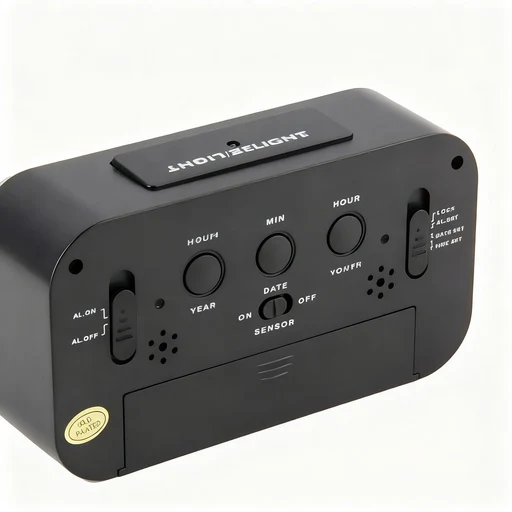 Digitale Wecker-Leuchte mit LED-Display