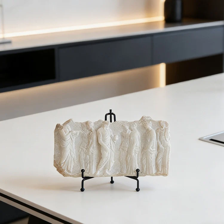 Dekorative Marmor Relief Skulptur