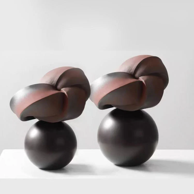 Dekorative Knoten Skulptur