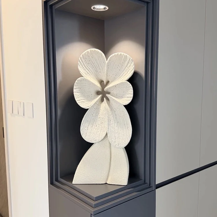 Dekorative florale Skulptur
