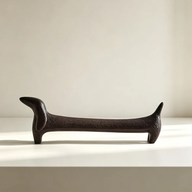 Dekorativer Hund Figur
