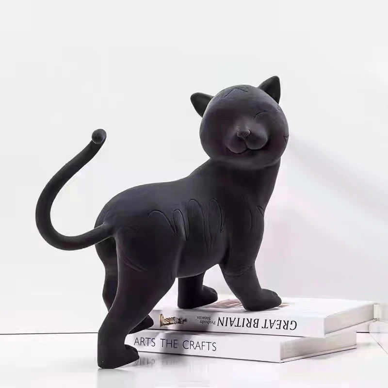 Dekorative Katzenfigur