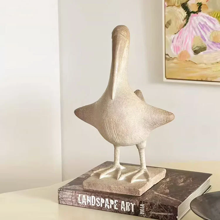Dekorative Vogel Skulptur