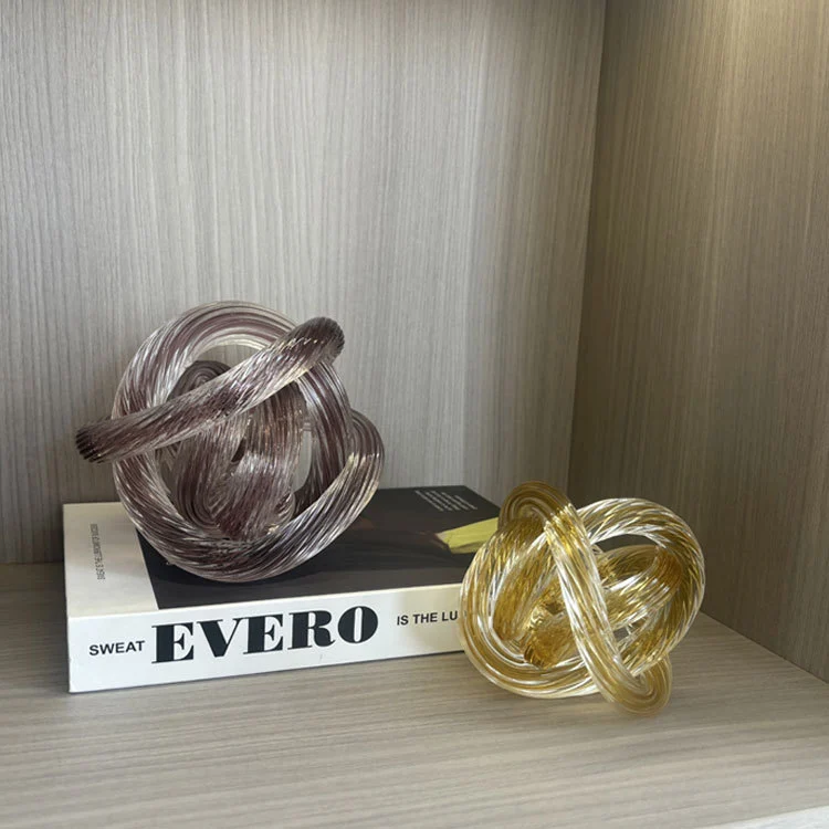 Künstlerische dekorative Knoten Skulptur