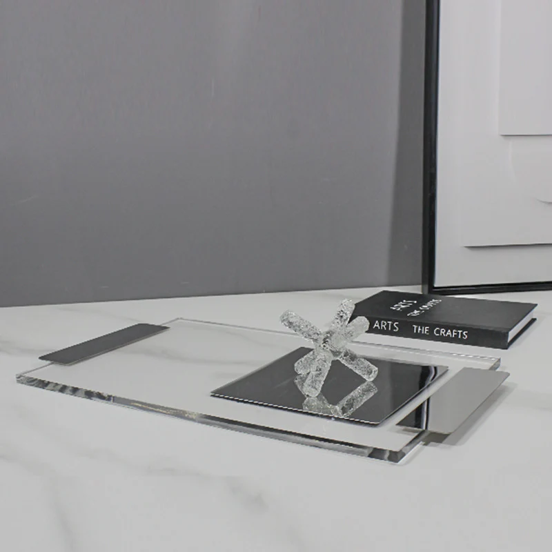 Acryl Dekoratives Serviertablett