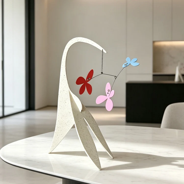 Abstracte kinetische Skulptur