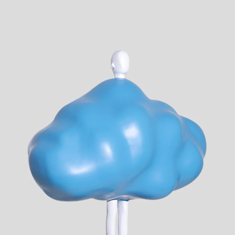 Zeitgenössische abstrakte Wolken Skulptur