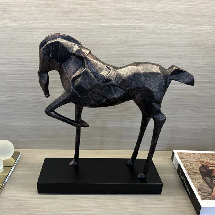 Moderne Künstlerische Pferdefigurine