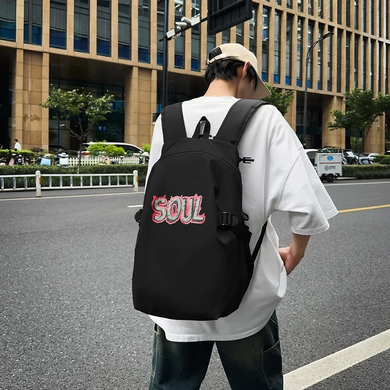 Stylische Grafikdruck Rucksack Karnz