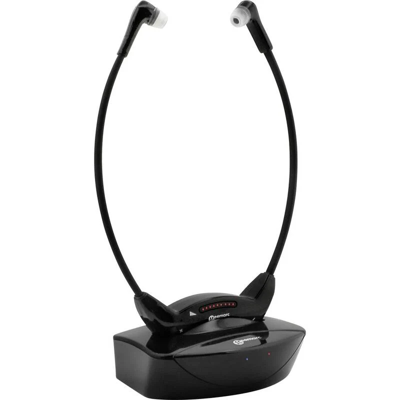 B-Ware Geemarc Cl7700 Hi Fi In Ear Kopfhörer Bluetooth Funk Stereo Schwarz Lautstärke
