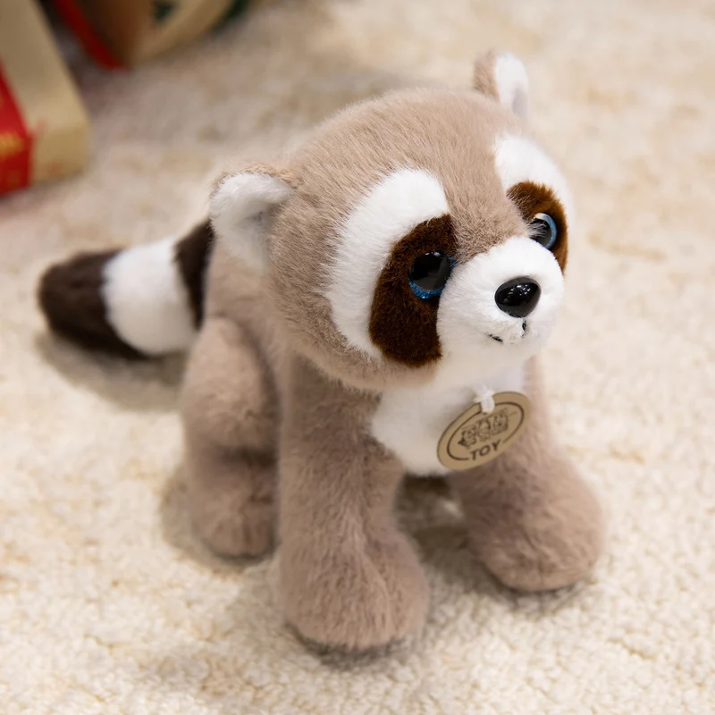 Kapuziner-Panda-Plüschsammlerstück mit funkelnden Augen & ultra-weichem Kunstfell Karnz