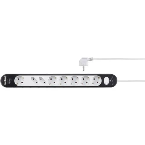 40x B-Ware Sygonix SY-4538278 Steckdosenleiste Mehrfachstecker USB Schutzkontakt 40 STÜCK