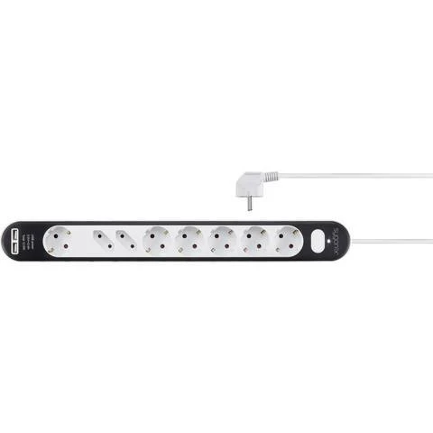 40x B-Ware Sygonix SY-4538278 Steckdosenleiste Mehrfachstecker USB Schutzkontakt 40 STÜCK