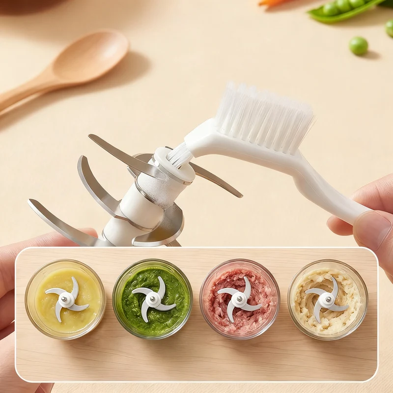 Spezialbürste für Küchenmaschinen und Mixer