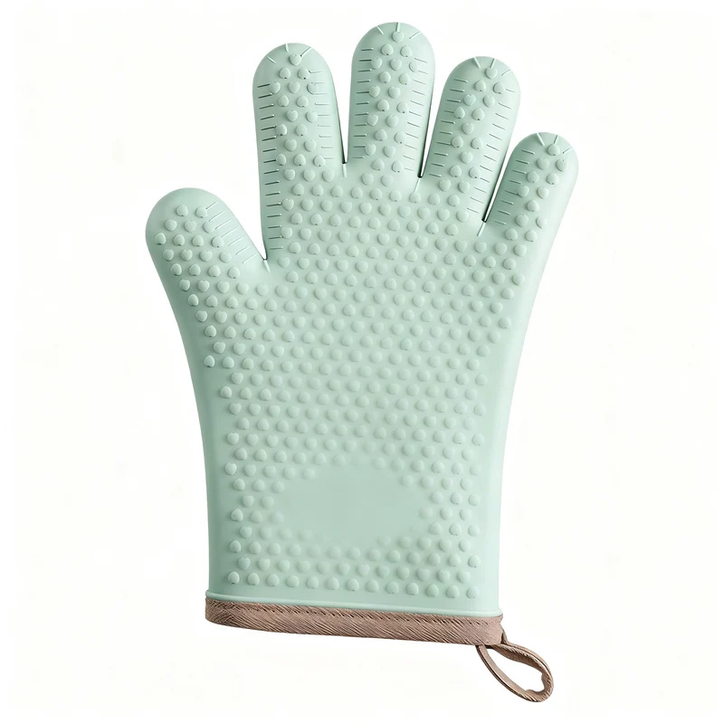 Silikon-Ofenhandschuhe, rutschfest, verschiedene Stärken