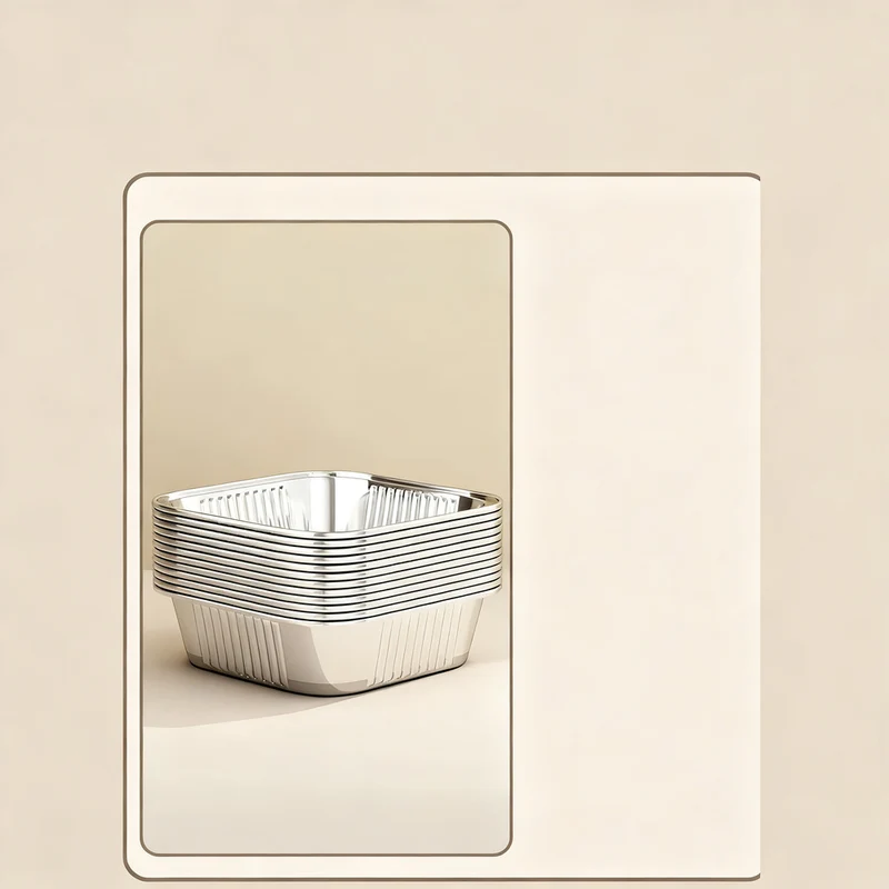 Silikon-Backpapier und Alufolie für Heißluftfritteusen